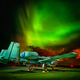 Illustration for article titled Forward Deployed A-10 Warthogs Bathe Under The Aurora Borealis In Estonia